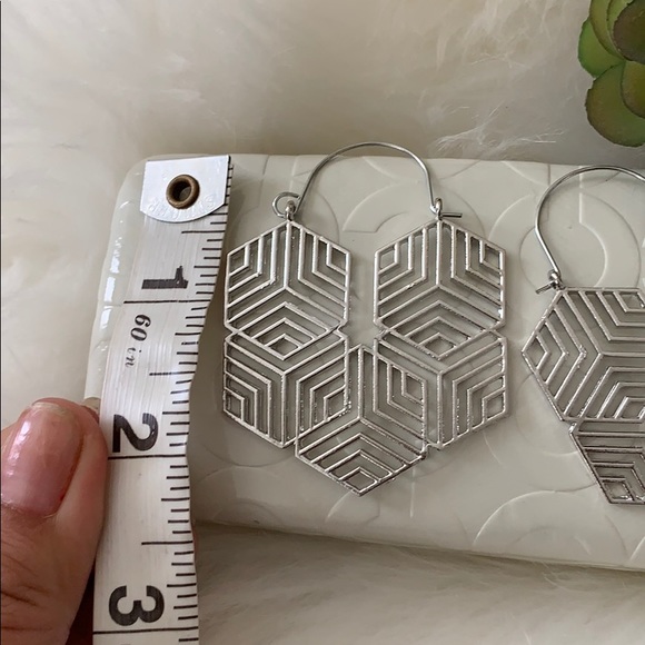 Silver Eclectic Earrings - Picture 3 of 4